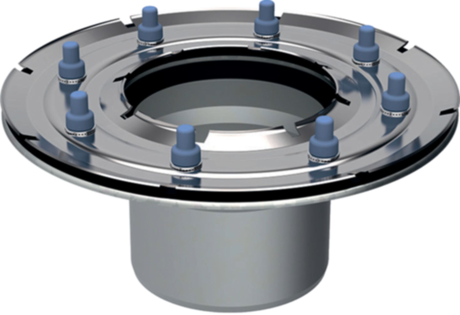 Geberit Aufsatz Pressdichtungsflansch - zu Bodenablauf 13 x 13 cm