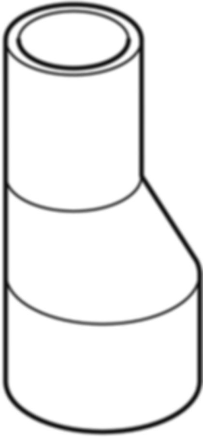 Geberit PE Reduktion exzentrisch lang