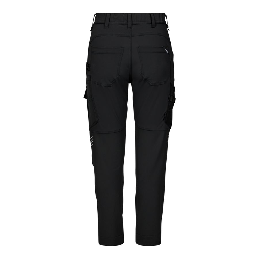 ENTIRE Damen Arbeitshose Gr. 34 - Schwarz, 4-Wege-Stretch