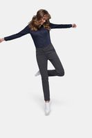 Damen Chinohose X-Stretch, Gr. 2XL - karbongrau, 98% CO / 2% Elasthan
