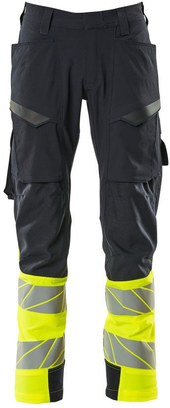 Hose mit Schenkeltaschen, Stretch - 83% rPES / 17% EOL, 205 g/m2
