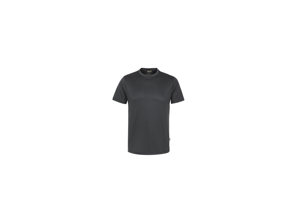 T-Shirt COOLMAX Gr. S, anthrazit - 100% Polyester, 130 g/m²
