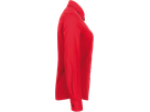 Bluse 1/1-Arm Performance Gr. 2XL, rot - 50% Baumwolle, 50% Polyester, 120 g/m²