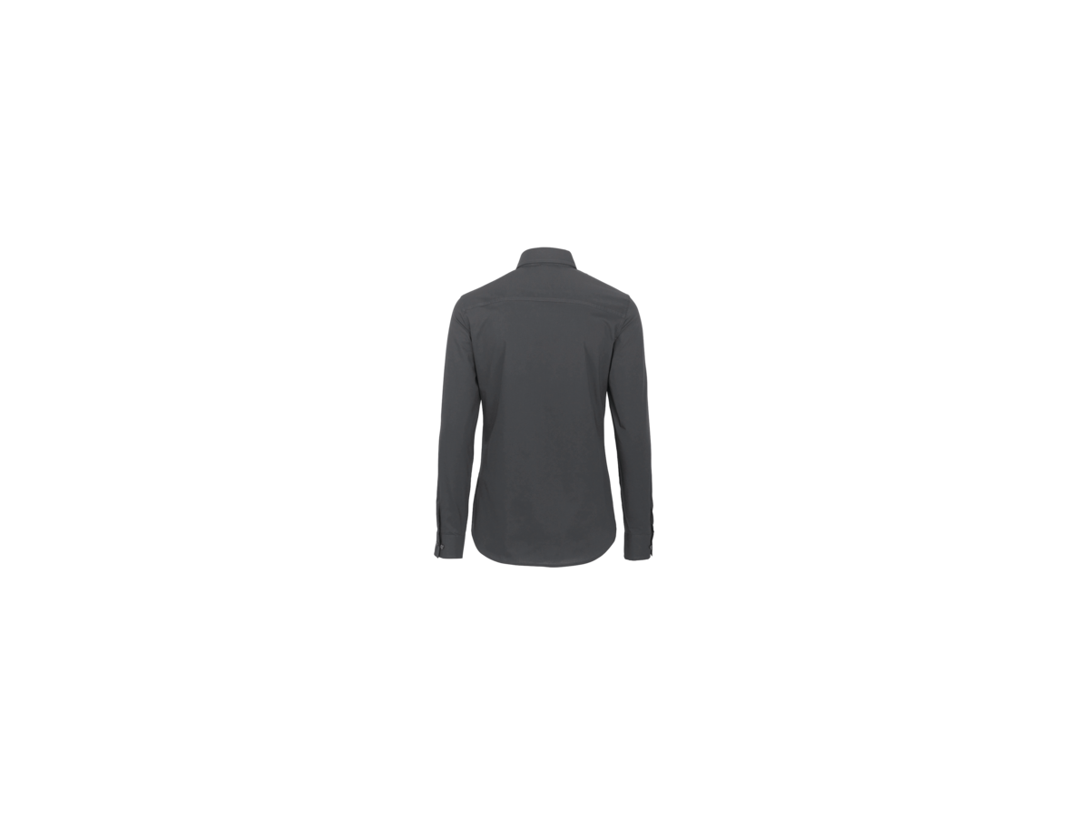 Bluse 1/1-Arm Perf. Gr. 2XL, anthrazit - 50% Baumwolle, 50% Polyester, 120 g/m²
