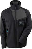 MASCOT Advanced Jacket, Grösse 3XL - schwarz/dunkelanth. 93%Ny./7%El. 240g/m²