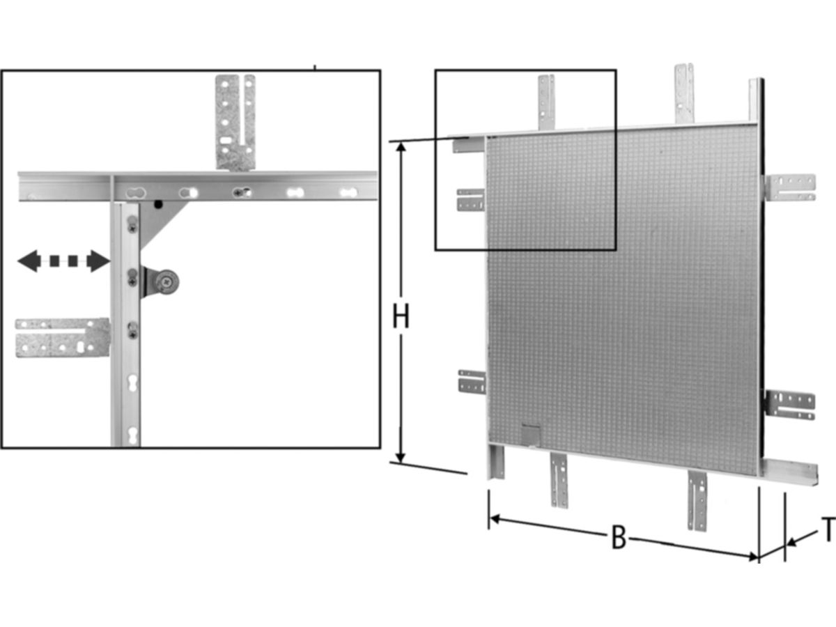 Optiflex Revisionsrahmen Zoom