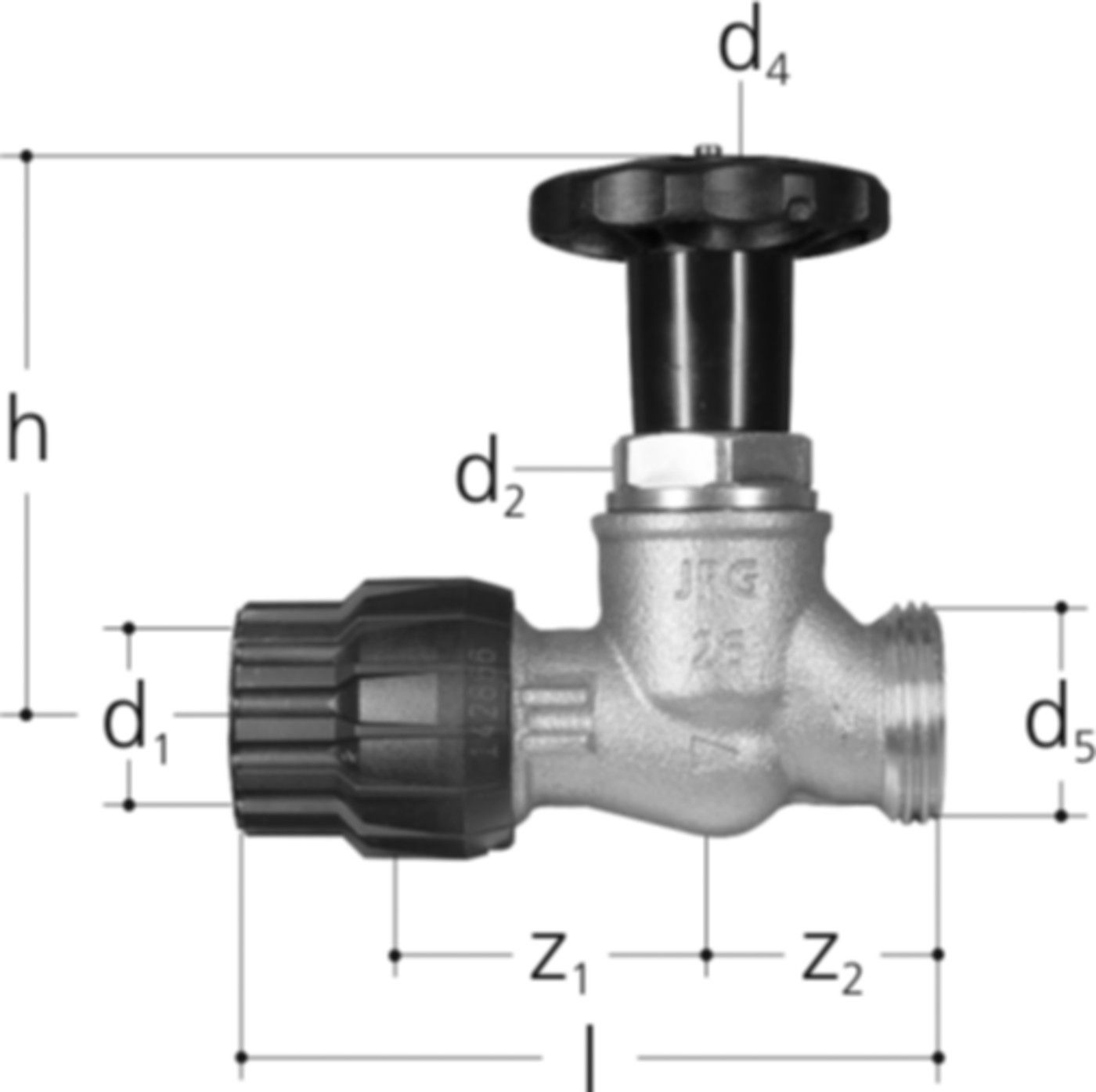Sanipex MT-Absperrventil LegioStop