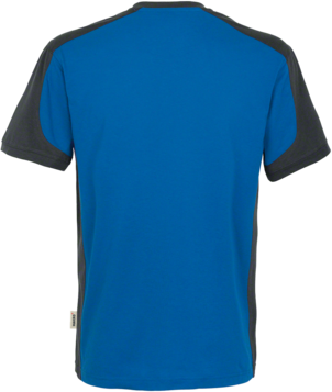 T-Shirt Contrast Perf. 4XL royalb./anth. - 50% Baumwolle, 50% Polyester, 160 g/m²