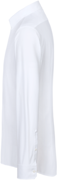 Hemd Natural Stretch Regular, Gr. L - weiss, 57% CO / 43% PES