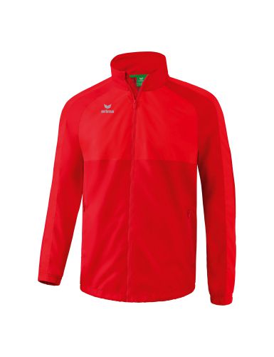 Team Allwetterjacke - Farbe: rot, 100 % Polyester