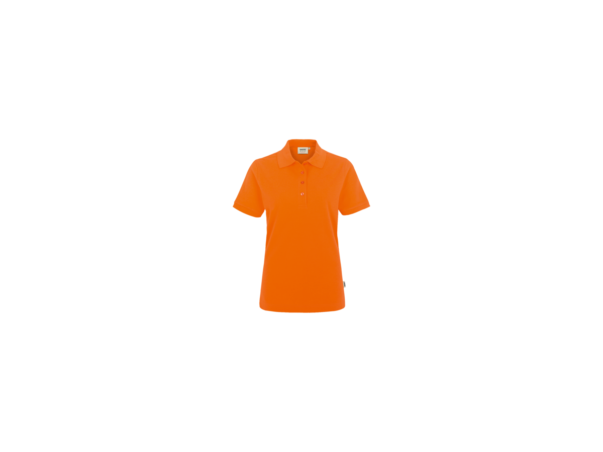 Damen-Poloshirt Perf. Gr. 3XL, orange - 50% Baumwolle, 50% Polyester, 200 g/m²