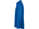 Hemd 1/1-Arm Perf. Gr. XL, royalblau - 50% Baumwolle, 50% Polyester