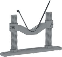 Geberit Einlegerohrschellen - 50-135mm H= 200mm, PP, grau Pak à 20Stk.