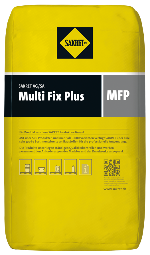 Sakret Multifix plus - Schachtkopfmörtel