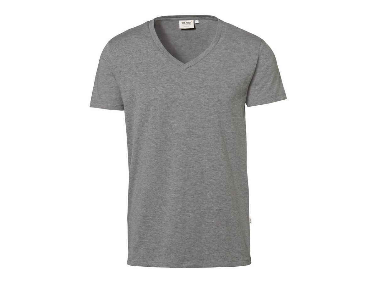 V-Shirt Stretch - 95% Baumwolle, 5% Elasthan, 170 g/m²