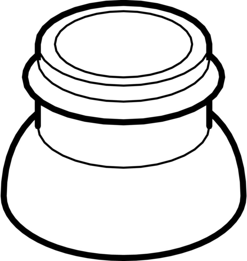 Geberit PE Dunstrohr-Abdeckung