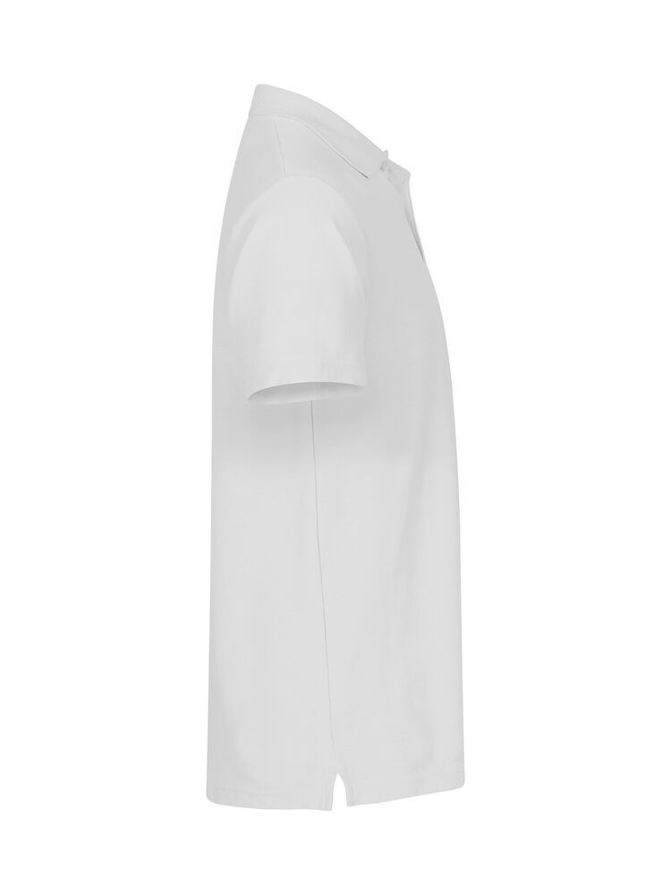 CLIQUE Basic Herren Polo-Shirt, Gr. 2XL - weiss, 100% Baumwolle, 190 g/m2