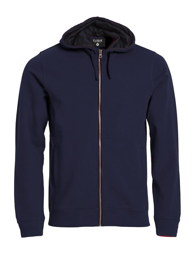 CLIQUE Classic Hoody full zip - 60% Baumwolle, 40% Polyester