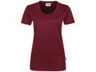 Damen T-Shirt Classic, Gr. M - weinrot