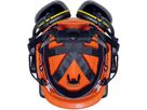 UVEX pheos forestry Schutzhelm orange - mit Metallvisier und Gehörschutz