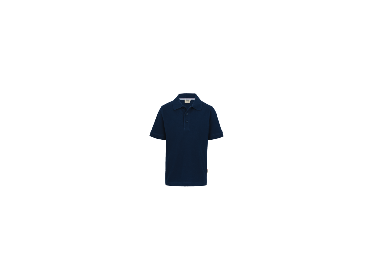 Kids-Poloshirt Classic Gr. 116, tinte - 100% Baumwolle, 200 g/m²