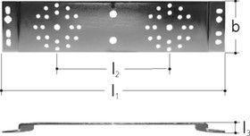 Sanipex Montageschiene doppelt