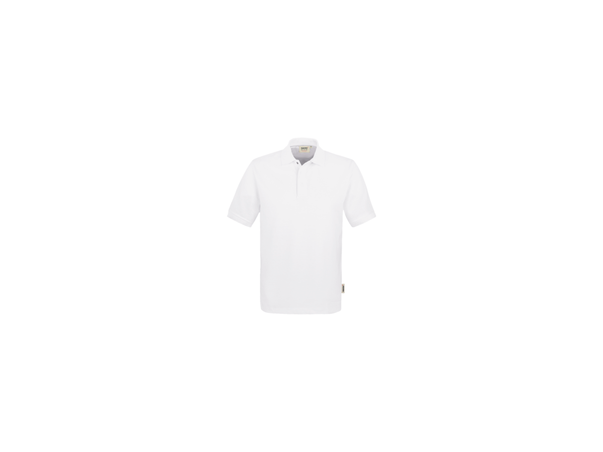 Poloshirt HACCP-Perf. Gr. XS, weiss - 50% Baumwolle, 50% Polyester, 220 g/m²