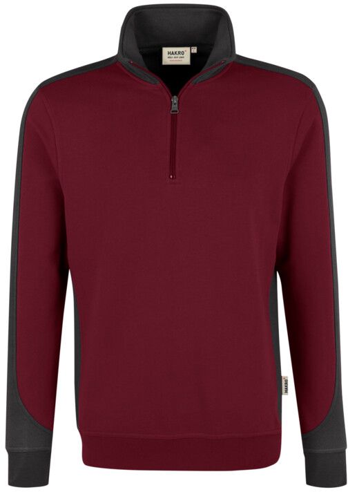 Zip Poloshirt-Contrast Performance