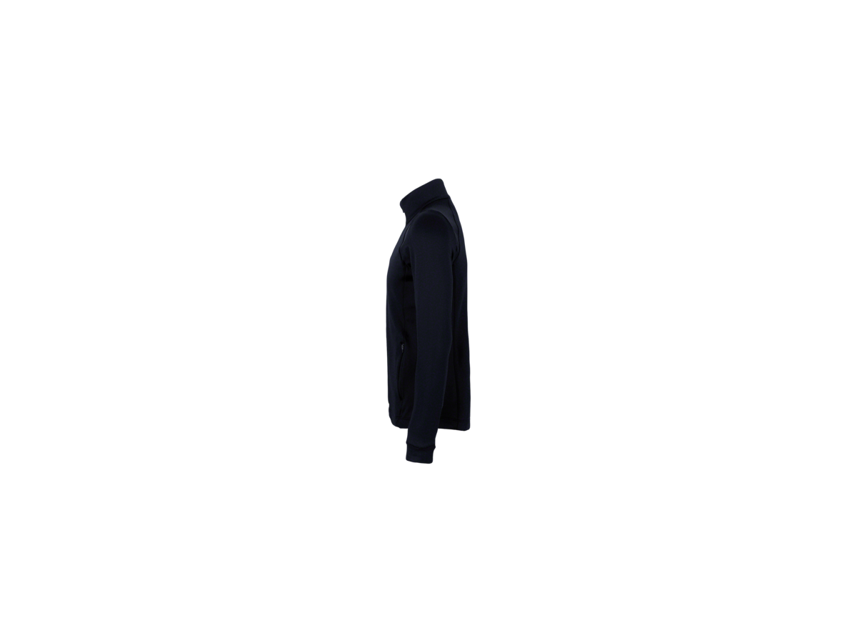 Tec-Jacke Gr. XS, schwarz - 52% Polye. 38% Polya. 10% Elast. 235g/m²