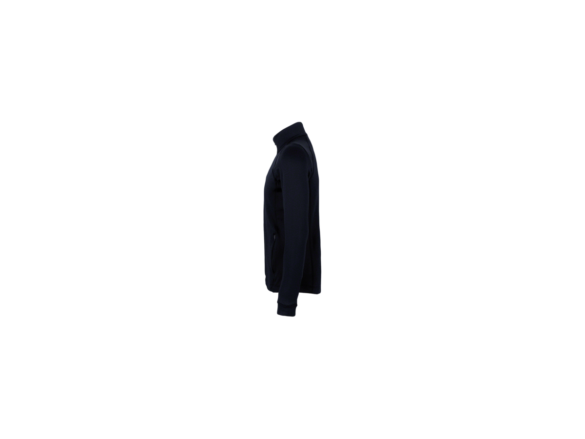 Tec-Jacke Gr. S, schwarz - 52% Polye. 38% Polya. 10% Elast. 235g/m²