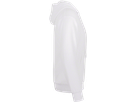 Kapuzen-Sweatjacke Premium Gr. S, weiss - 70% Baumwolle, 30% Polyester, 300 g/m²