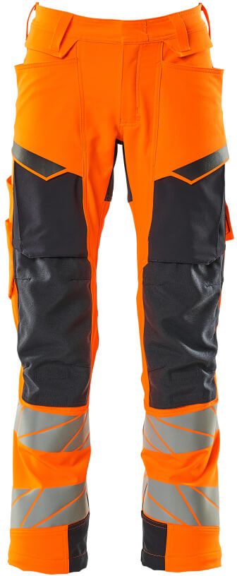 Hose mit Knietaschen, Strech - 88% PES / 12% EOL, 275 g/m2