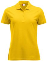 CLIQUE MANHATTAN LADIES Poloshirt Gr.2XL - zitrone, 65% PES / 35% CO, 200 g/m2