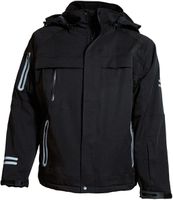 ELKA Jacke - Edge m/Futter Grösse 2XL - 94% Poly./6% Spandex, Farbe: 010 schwarz