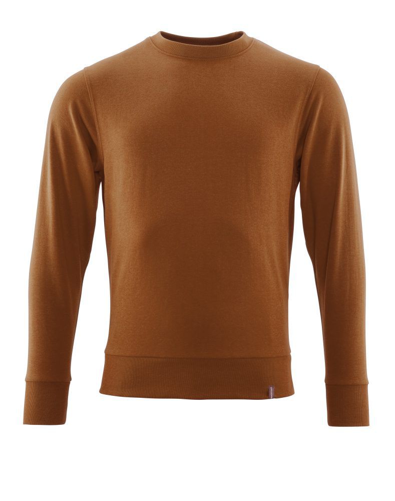 MASCOT® Sweatshirt, nussbraun M - 60% Bio-Baumwolle/40% Recyceltes Poly