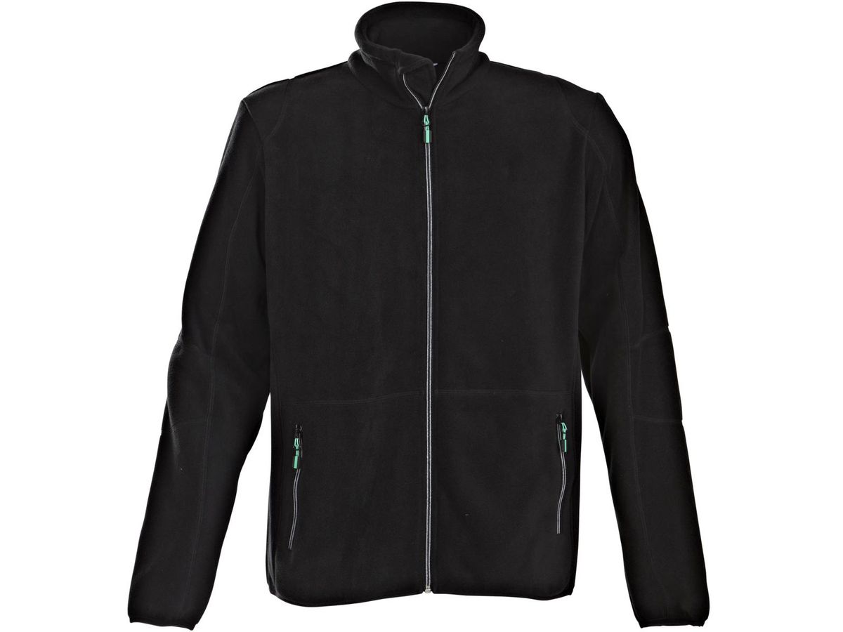 PRINTER SPEEDWAY  Fleecejacke Gr.M - schwarz, mit 2 farbig. Reissverschlüs