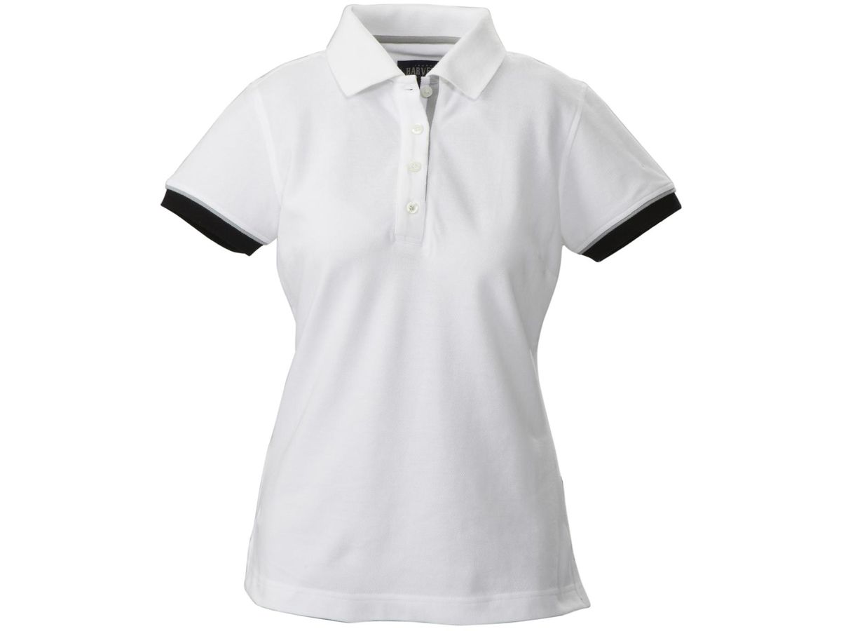 HARVEST ANTREVILLE Damen Poloshirt Gr.XS - weiss, 100% Baumwolle, 45% Baumw.