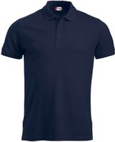 CLIQUE MANHATTAN Poloshirt Gr. 2XL - dark navy, 65% PES / 35% CO, 200 g/m2