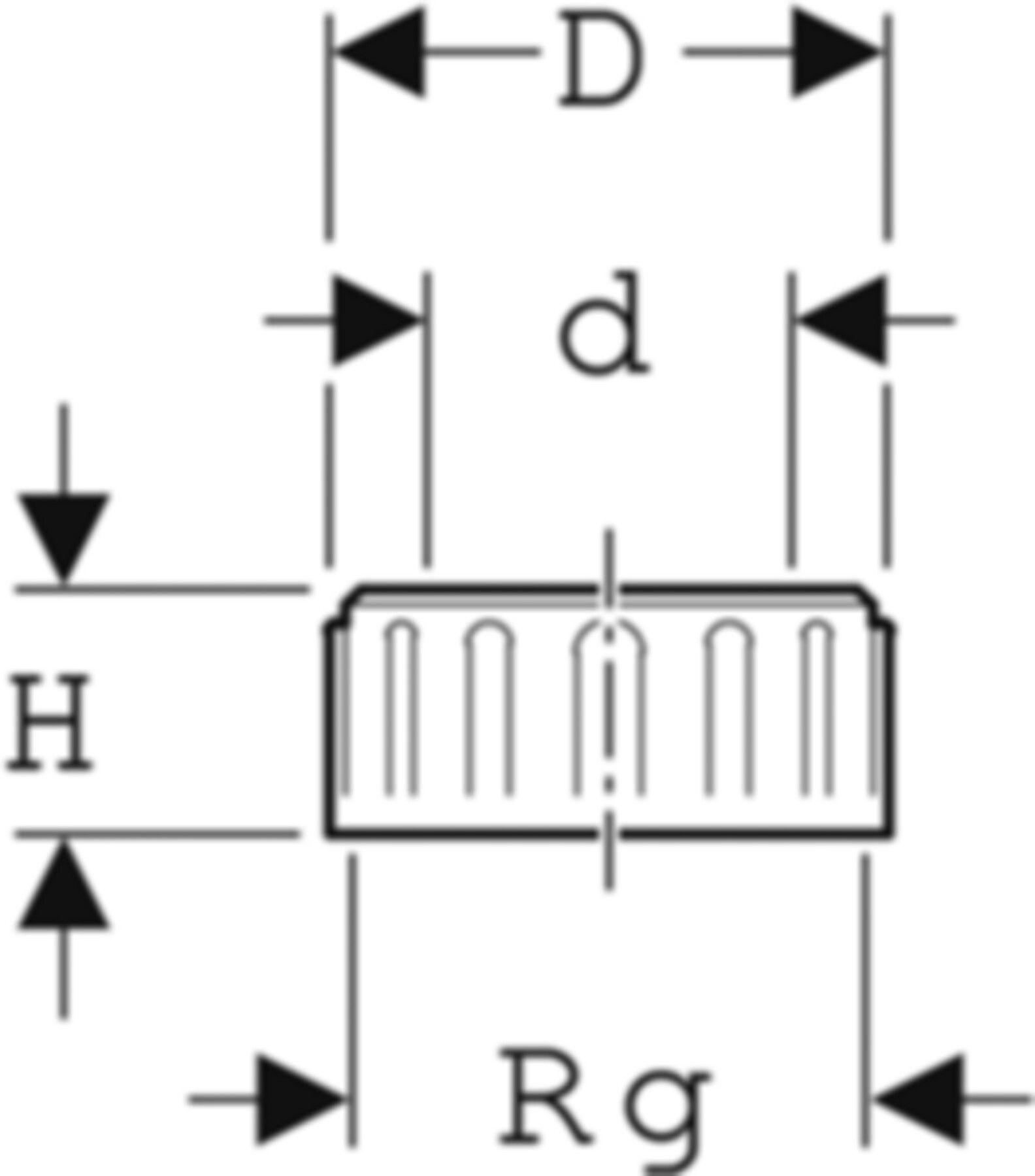 Geberit PE Verschlusskappe