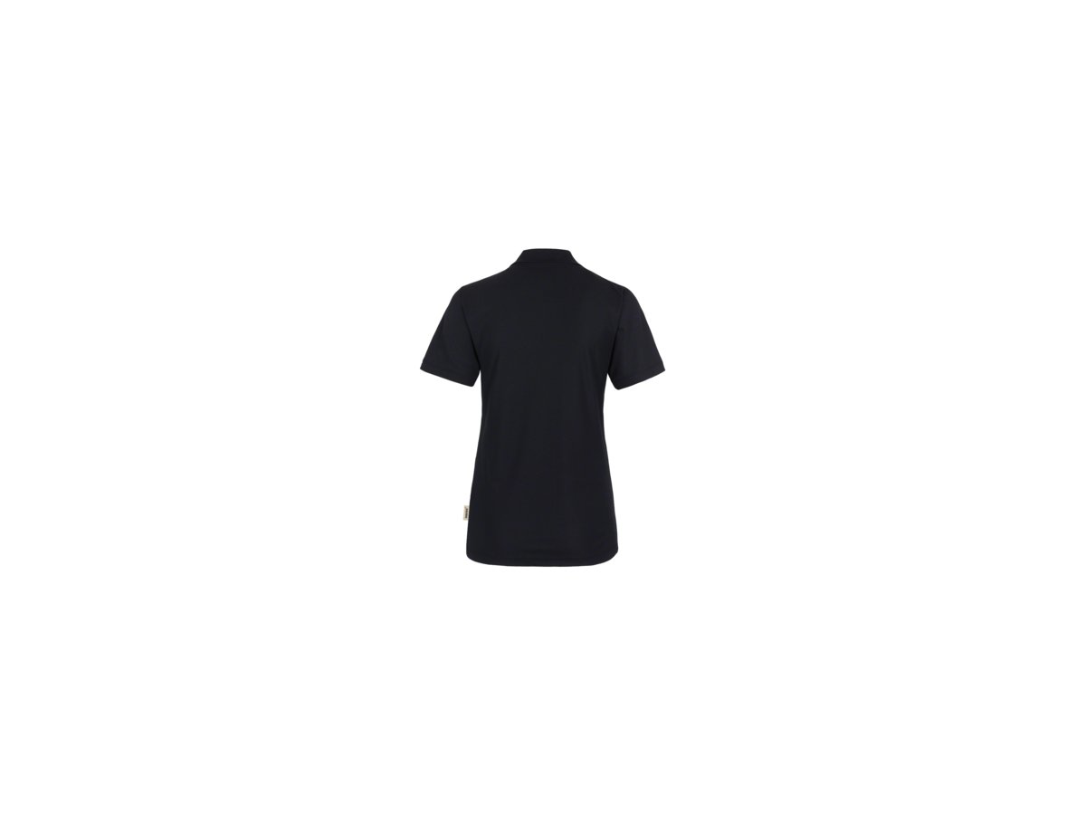 Damen-Poloshirt COOLMAX 2XL schwarz - 100% Polyester, 150 g/m²