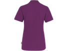 Damen-Poloshirt Perf. Gr. 5XL, aubergine - 50% Baumwolle, 50% Polyester, 200 g/m²