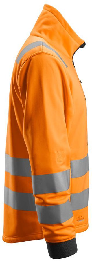 AllroundWork High-Vis FZ Jacke - 100% PES-fleece, 235 g/m²