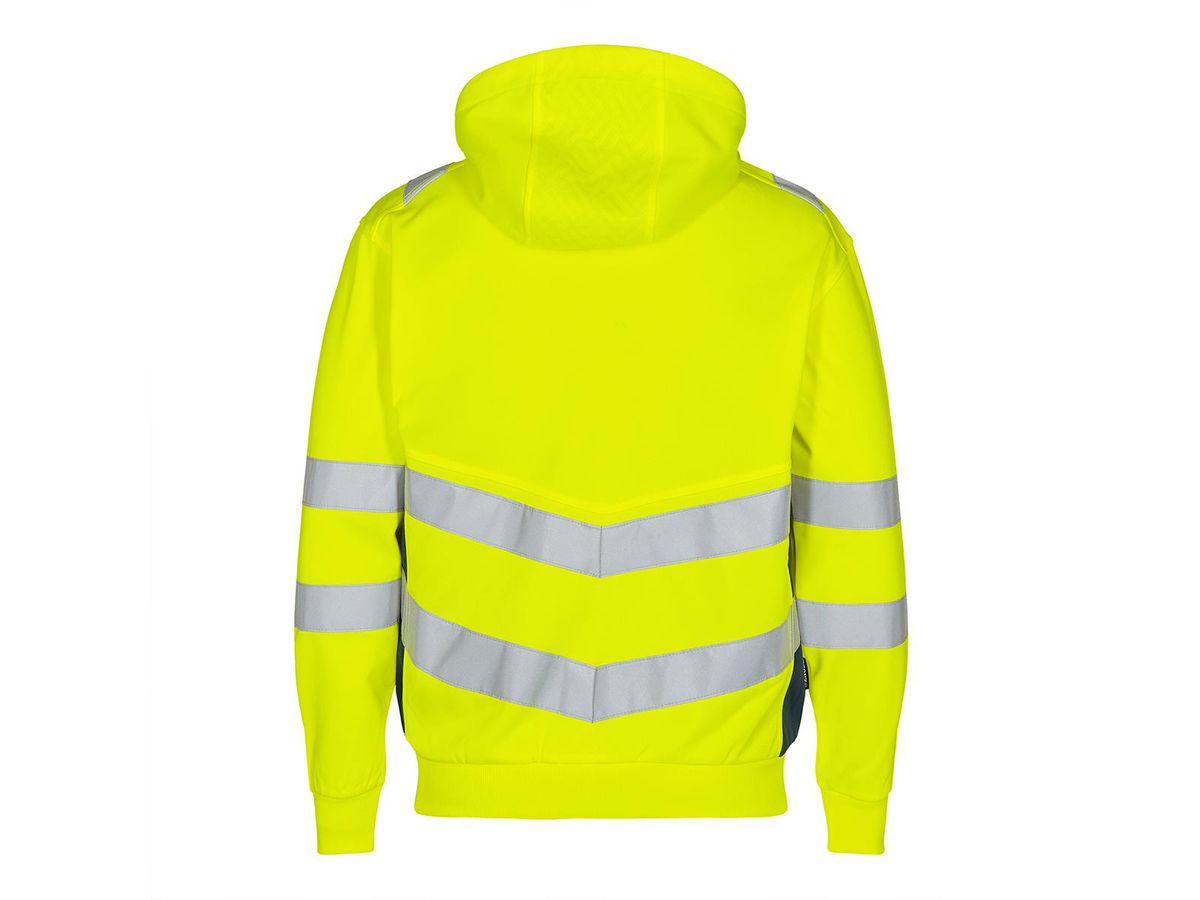 Safety Sweatcardigan Gr. L - Gelb/Grün