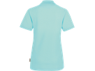 Damen-Poloshirt Perf. Gr. L, eisgrün - 50% Baumwolle, 50% Polyester, 200 g/m²