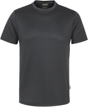 T-Shirt COOLMAX Gr. L, anthrazit - 100% Polyester, 130 g/m²