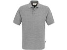 Poloshirt Top Piqué aus 100 % Baumwolle - grau-mel.: 60 % Polyester, 40 % Baumwoll