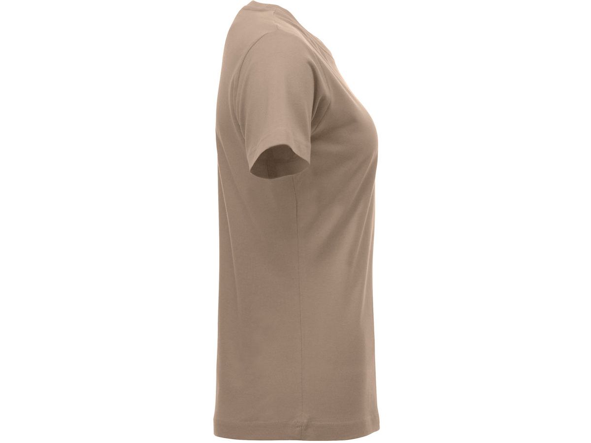 CLIQUE New Classic T-Ladies Caffe Gr.S - 100% Baumw. 160 g/m², T Ladies