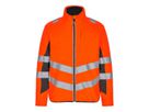 Safety Steppjacke Gr. 2XL - Orange/Anthrazit Grau