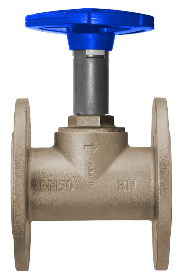 Geradsitzventil PN 16, 4/8-Loch Nussbaum - Nr. 23008