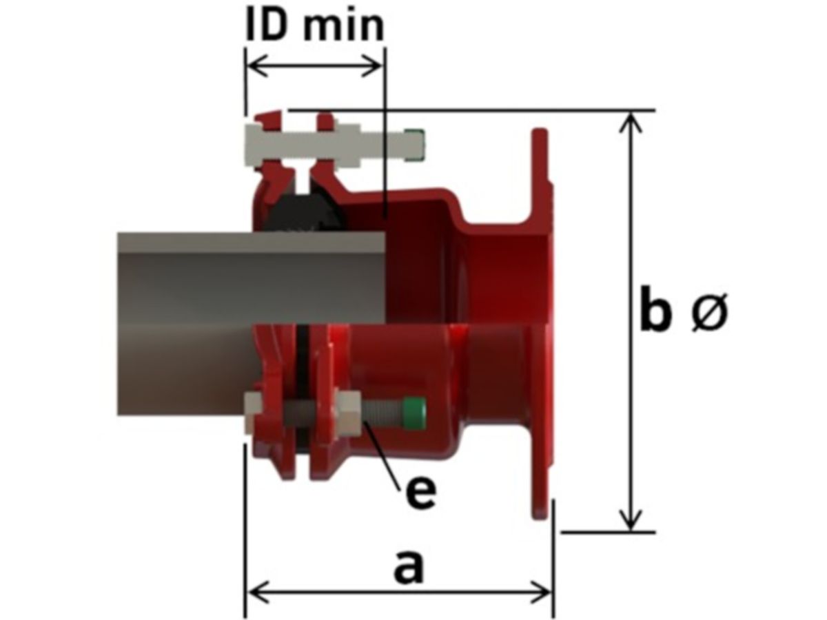 MULTI/JOINT 3057 E-Stück - längskraftschlüssig, Multi/Fikser